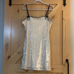 Giani Bernini Sequin Mini Dress, Size L- NWT